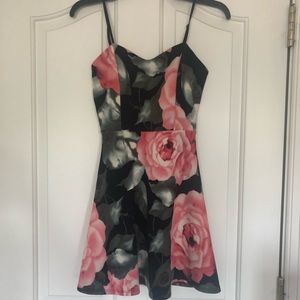 Rose Patterned Dress